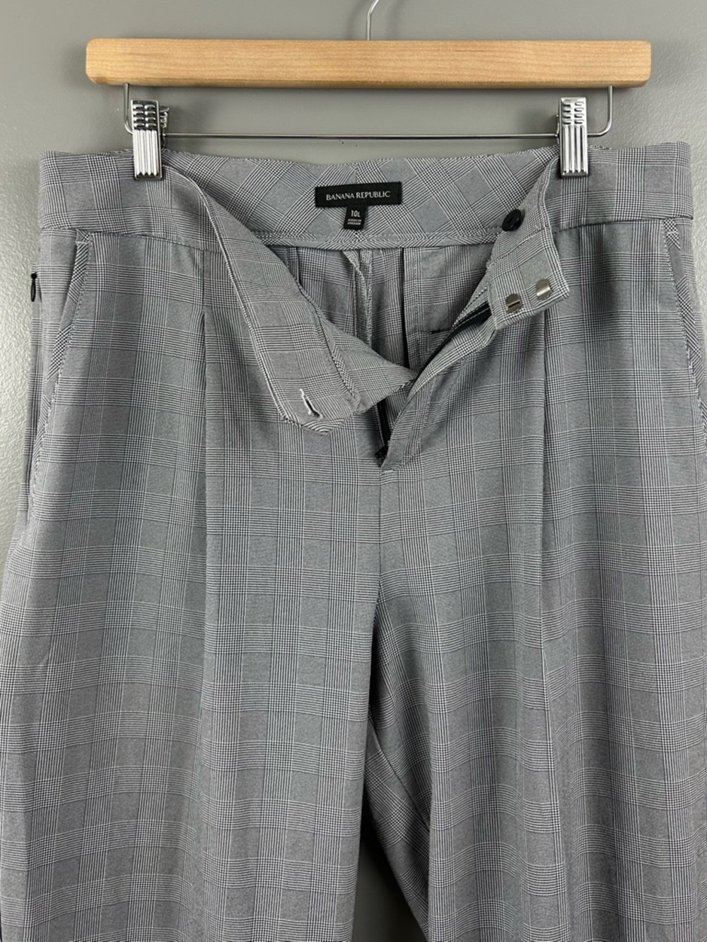 Banana Republic High Rise Tapered Performance Stretch Pants Size 10 Long - Picture 7 of 11